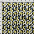 thumbnail image 3 of oneOone Polyester Lycra Fabric Parallelogram & Triangle Geometric Printed Fabric 1 Yard 56 Inch Wide, 3 of 4
