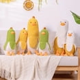 thumbnail image 3 of Cartoon Fruit Banana Avocado Big White Goose Doll Toy, 3 of 11