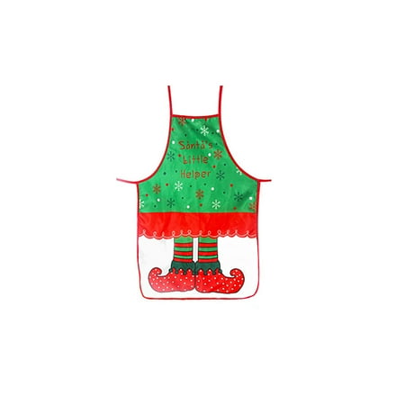 

Merry Christmas Apron Decoration Elk Xmas Kitchen Accessory Home Decoration