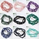 thumbnail image 3 of Nvzi 2 piezas de 5-8 mm de cuentas dispersas de color rosa hechas a mano, accesorios de cuentas para collar, textura irregular natural, accesorios de piedra triturada, 3 of 5