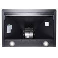 thumbnail image 3 of AKDY 30" Black Painted Stainless Steel Wall Mount Range Hood Touch Panel Mesh Filters Kitchen Vent, 3 of 13