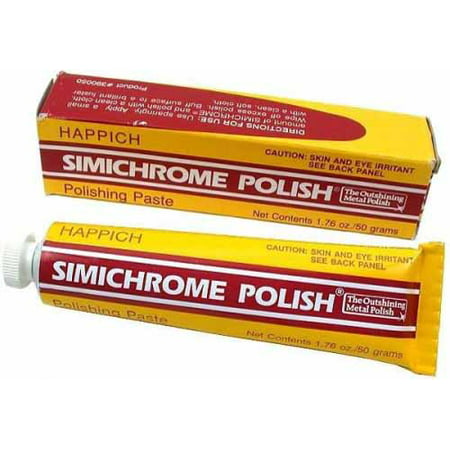 SIMICHROME Metal Polish 1.76 ounce / 50 Gram Works On Jewelry / Car / Brass / Knife / Gun / Bakelite Test (Best Metal Polish For Knives)