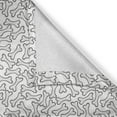 thumbnail image 4 of Ambesonne Bones Valance Pack of 2, Random Dog Bones Scattered, 54"X12", Pale Grey Charcoal Grey, 4 of 5