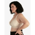 thumbnail image 3 of Leading Lady, The Nora, Support Back Posture Bra, Front Close, Lace Bra, Wireless, Lightly Padded, Mesh Back (Women's & Women's Plus), 3 of 5
