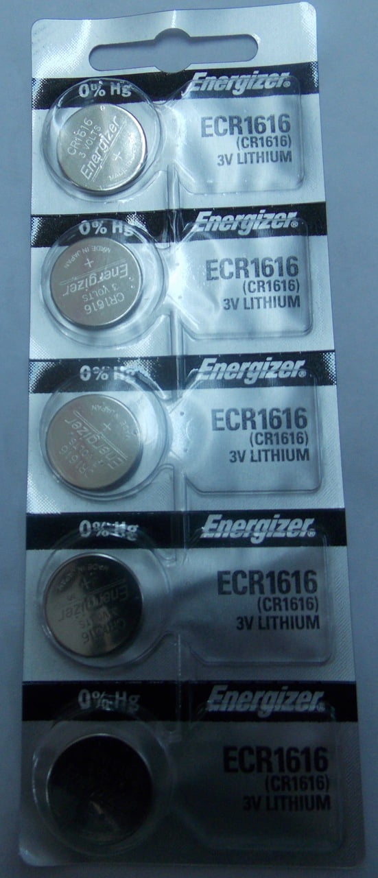 Energizer CR1616 3V Lithium Coin Battery 50 Pack + FREE SHIPPING