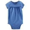 Carter's OshKosh B'gosh Baby Clothing Outfit Girls Heathered Pompom Bodysuit