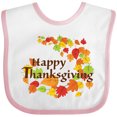 thumbnail image 3 of Inktastic Happy Thanksgiving Boys or Girls Baby Bib, 3 of 4