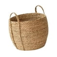 thumbnail image 5 of oshhni Woven Planter Basket Ornament Plant Container for Office Yard Indoor Outdoor 25cmx25cmx23cm, 5 of 9