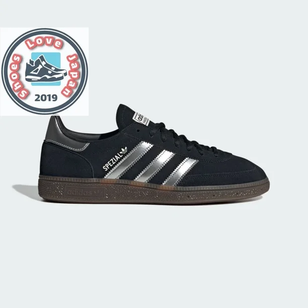 Ad-id-as Originals Handball Spezial Shoes JP5356 Core Black/Silver Metallic/Gum