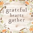 thumbnail image 2 of Jackson, Jenaya 15x15 Gold Ornate Wood Framed with Double Matting Museum Art Print Titled - Autumn Offerings I Light Grateful, 2 of 4