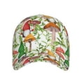thumbnail image 2 of Disketp Mushrooms Gnomes Print Baseball Caps For Outdoor Sports Fashion Casual Outdoor Caps Men Women, 2 of 8
