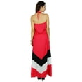 thumbnail image 3 of Bimba Women Halter Neck Long Maxi Dress Chic Beach Wear Classic Summer Clothing, 3 of 7