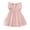 Z2 Pink, variant on REDARER Toddler Girls' Tiered Ruffle Dress with Flutter Straps Casual Summer Beach & Play Outfit,2-3 Years