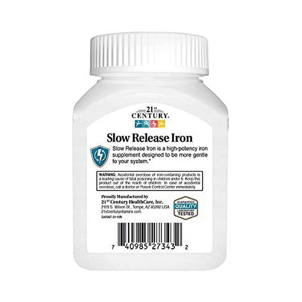 21 Century Healthcare 21St Century Iron, 60 Ea, 6-Pack