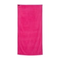 thumbnail image 2 of Q-Tees - Velour Beach Towel - Color - Hot Pink - Size - One Size, 2 of 2