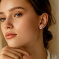 thumbnail image 4 of FindChic Teardrop Earrings for Women, Hypoallergenic June Birthstone Stud Earrings with 925 Sterling Silver Posts & Push Backs Birthday Mothers Day Jewelry Gifts for Mom/Her, 4 of 8