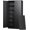 Black, variant on Metal Storage Cabinets with Lock Doors,Tall Locker Organizer Steel Garage Cabinets, 5 Adjustable Layers Shelves for Home, Office, Warehouse,Tool,Industrial(Black)