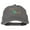 Grey, variant on Oklahoma Mistletoe with Map Embroidered Unstructured Washed Cap - Black OSFM
