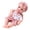 C, variant on Soft Silicone Reborn Baby Doll 12 Inch, Realistic Newborn Vinyl Toy for Kids Pretend Play, Lifelike Girl Doll for Collection and Photography Prop