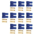 thumbnail image 2 of Conector tipo banana, juego de 10 conectores hembra tipo banana 13.021 EC2, estilo E, conector tipo banana dorado, materiales ecológicos, 2 of 9