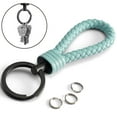 thumbnail image 2 of SERASAR Leather Key Rings [Strong] Turquoise Keychains for Women Gift Ideas, 2 of 9