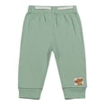 thumbnail image 3 of Disney Clothes Baby Boys 3-Piece Pant Set with Hat – The Lion King Bodysuit, Pants & Hat Set (Tan/Green) 6/9M, 3 of 4