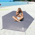 thumbnail image 4 of Bâche de Camping Imperméable Épaisse Tapis de Pique-Nique Durable Tapis de Plage Tapis de Tente Octogonal Tente Multifonctionnelle Étagère de Sol Pare-Soleil Étagère de Sol Convient à la Randonnée et au Backpacking, 4 of 8