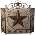 thumbnail image 1 of Metal Star Fire Place Screen, 1 of 1