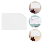 CATIEBYE Electrostatic Adhesion Panneau d'autocollant blanc à sec pour usage domestique avec PP Matériau