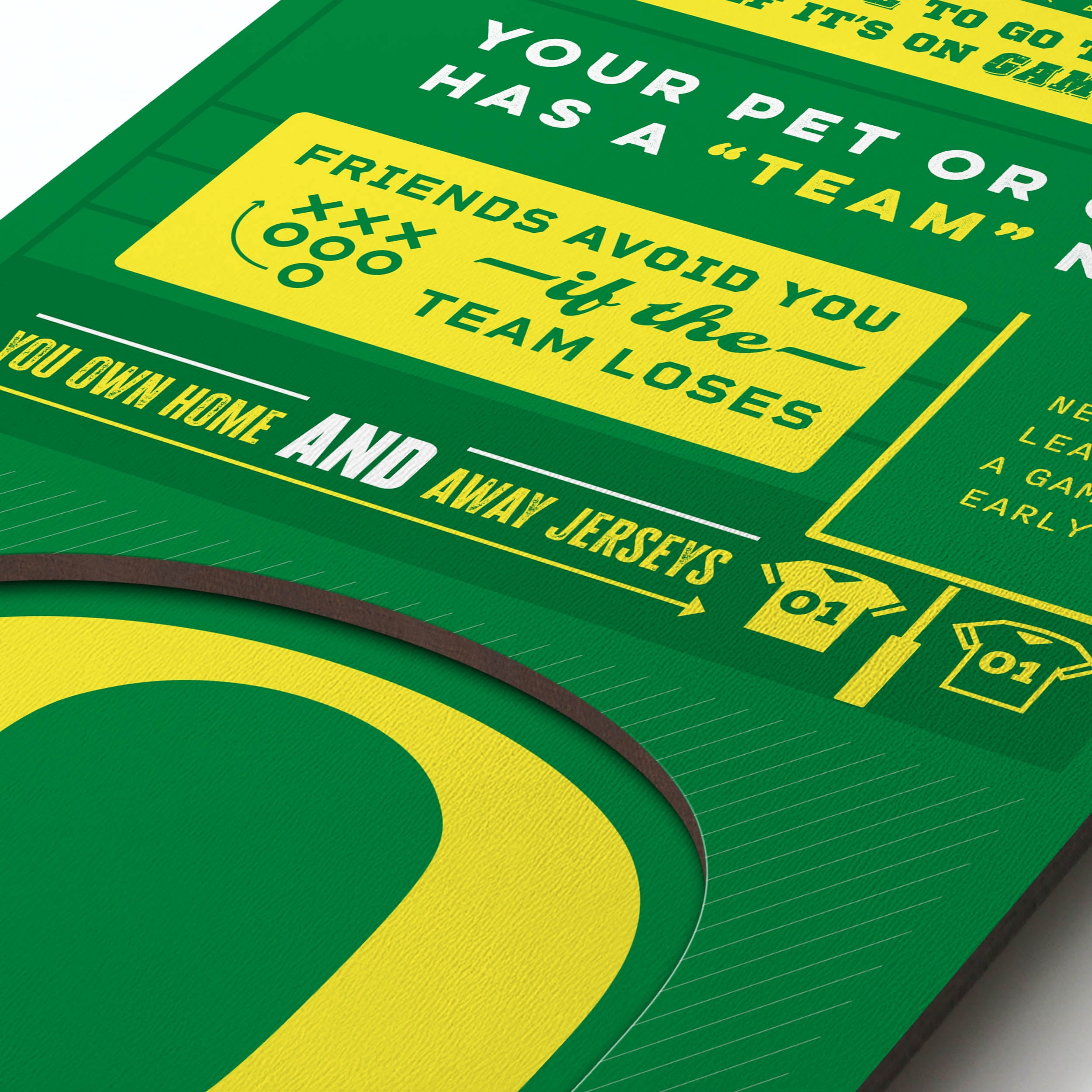 YouTheFan NCAA Oregon Ducks 3D Top 10 Wall Art