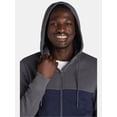 thumbnail image 4 of George Men's & Big Men's High Pile Fleece Lined Jacket with Hood, Sizes S-3XL, 4 of 6