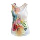 thumbnail image 1 of Gibobby Camiseta de flores pintadas de posicionamiento para mujer, chaleco sin mangas, camiseta informal, blusa suelta(RD1,CH), 1 of 5