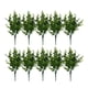 thumbnail image 1 of Monstrate 10 piezas ABS planta falsa reemplazo decorativo vivo balcón restaurante café casa hojas artificiales decoración Arboles Artificiales 25g Monstrate HA083942-01, 1 of 6