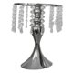 thumbnail image 2 of Candelabro de metal, escultura versátil para decoración del hogar, regalos, adorno, candelabro para aniversario, escritorio, banquete, hogar. Plata S, 2 of 8