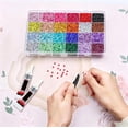 thumbnail image 4 of 2026 New DIY Bedazzler Kit: 30000Pcs 3MM Multicolor Flatback Resin Rhinestones - With Tweezers & B7000 Jewelry Glue for DIY Crafts, Nail Art, Fabric & Clothing Bedazzling, 4 of 6