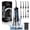 Black, variant on Water Flosser for Teeth Cordless: 8 Jet Tips 4 Modes Oral Irrigator Portable, 300ML Tank USB Rechargeable IPX7 Waterproof Water Flossing for Adults Teeth Cleaning Home and Travel