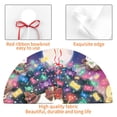 thumbnail image 3 of Lsque Sanrio Print Christmas Tree Skirt, Tree Skirt with Ties or Velcro, Perfect for Holiday Decorations, Halloween, and New Year-48", 3 of 7