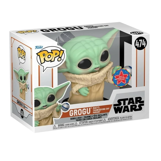 Figura Funko Pop Grogu Macys, desfile del Día de Acción de Gracias, 10 cm