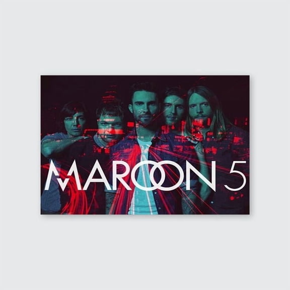 Maroon 5 Poster Music Art Print Size 24''x36'' - Postora