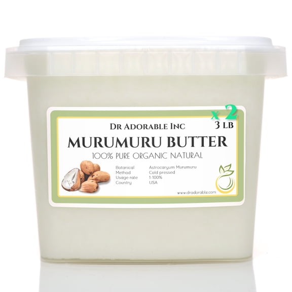 Dr Adorable - 6 lb - Murumuru Butter - Refined Organic Fresh Natural (2 of 3 lb)