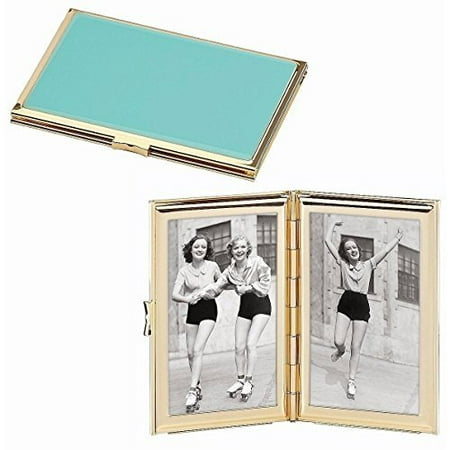 - Kate Spade New York Garden Drive Hinged Pocket Frame, Turquoise