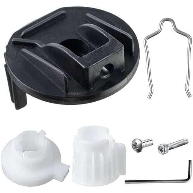 Shower Handle Adapter Kit Replacement for 116653, Compatible with Moen Posi-Temp Single Handle Tub/Shower Faucet Valve Cartridge, Shower Handle Replacement Part Adapter Kit, Plastic