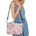 thumbnail image 6 of FOR U DESIGNS Cherry Blossom Bible Case with Shoulder Strap Bible Carrying Bag for Men Size X-Large Lightweight PU Sturdy Bible Protective Carrier Multifunctional Crossbody Backpack Bag Purse, 6 of 7