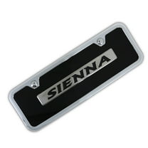 Toyota Sienna License Plate Kit (Black)