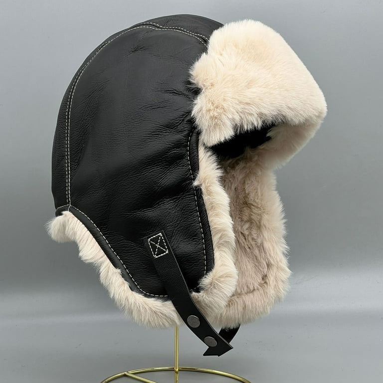 Winter Trapper Hats for Men Warm Trooper Hunting Hat with Ear