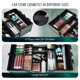 thumbnail image 2 of Estuche de maquillaje FRENESSA, caja de maquillaje con 4 bandejas y funda rígida con cierre, 2 of 7