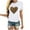 White, variant on Inverlee Women's Valentines Day Shirts Cute Love Heart Graphic Tees Soft Short Sleeve Blouse Crewneck Dressy Casual T-shirt Tops Womens Spring Fashion 2025