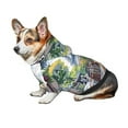 thumbnail image 7 of Honeii Parisian Cafe With Eiffel Print Small Dog Hoodies Pet Hooded Sweatshirts Fall Winter Puppy Cat Sweaters Warm Clothes for Small Dogs Outfits Costume-Large, 7 of 7