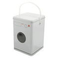 thumbnail image 1 of Washing Machine Shaped Laundry Powder Box Laundry Powder Storage Container Washing Powder Storage Holder, 1 of 8