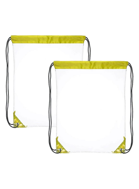 Clear Drawstring Backpacks